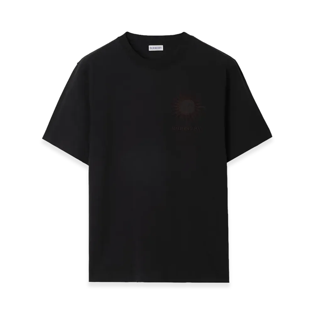 Burberry Sun Cotton Tee "Black"