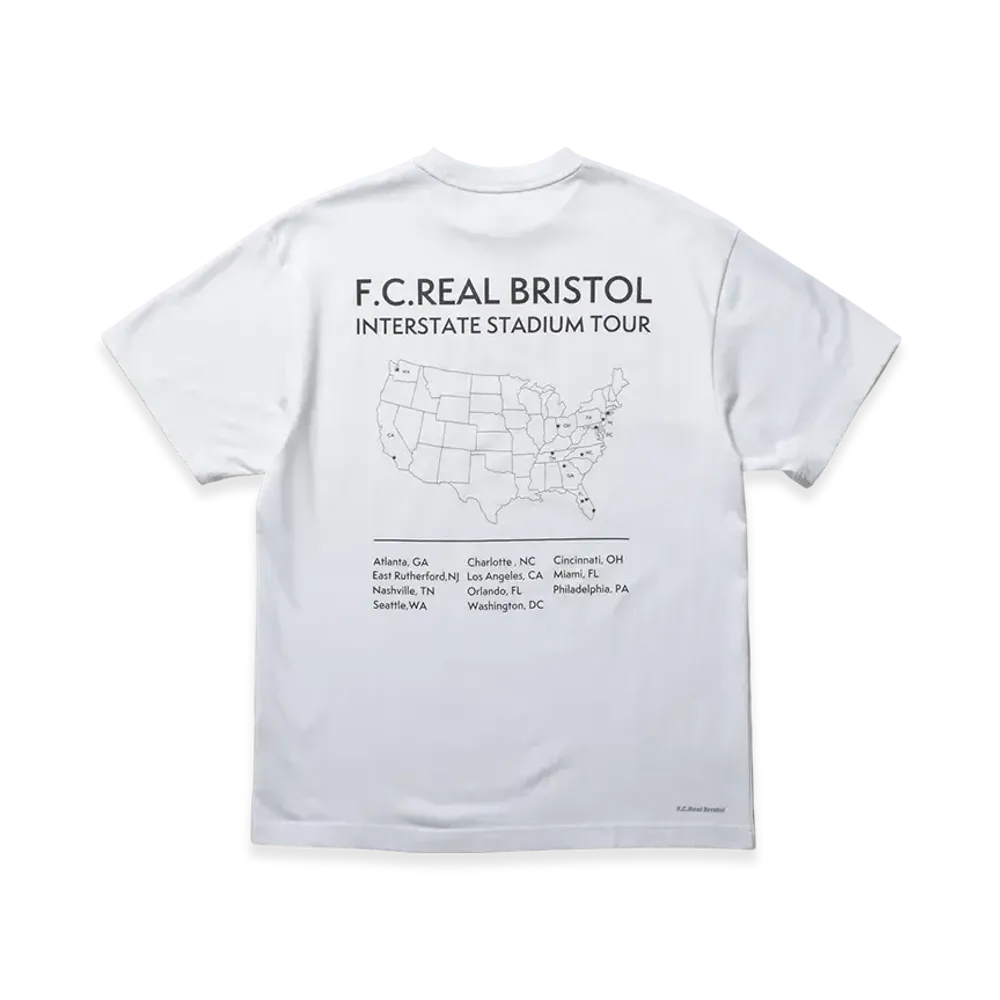 F.C.Real Bristol Interstate Stadium Tour S/S Tee "White"