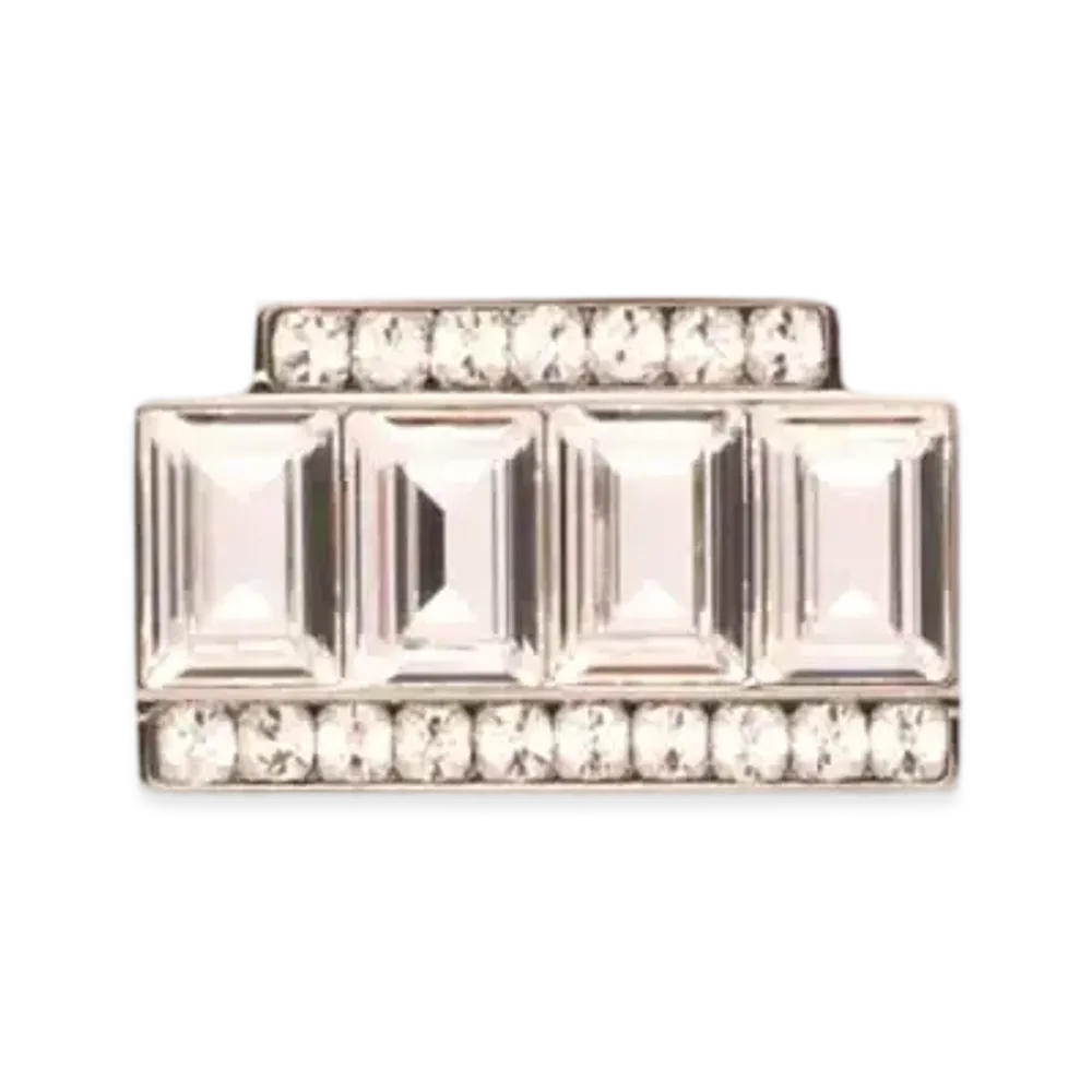 MIU MIU Crystal Brooch "Crystal"