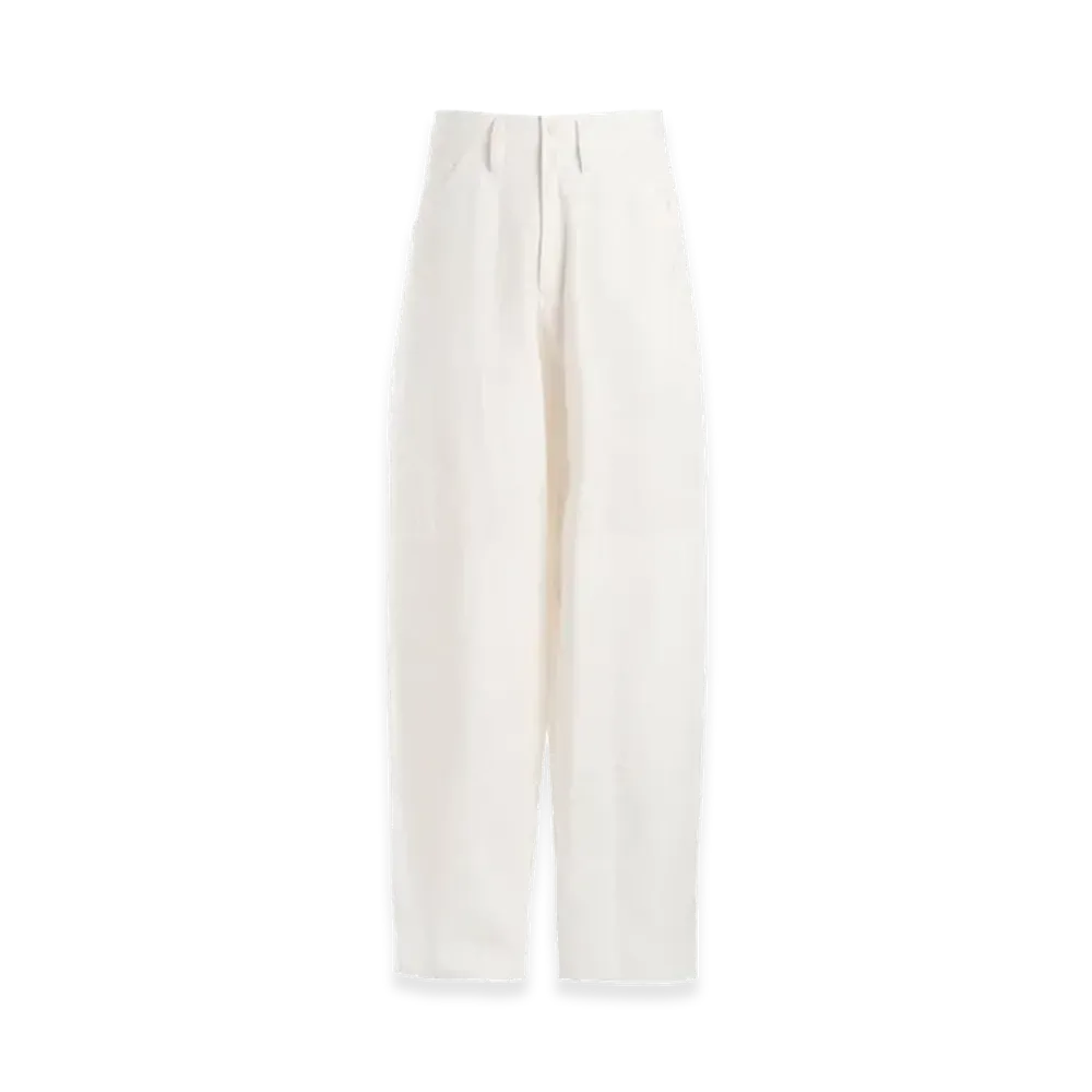 Y's C/LI/RA Poplin Work Pants "White"