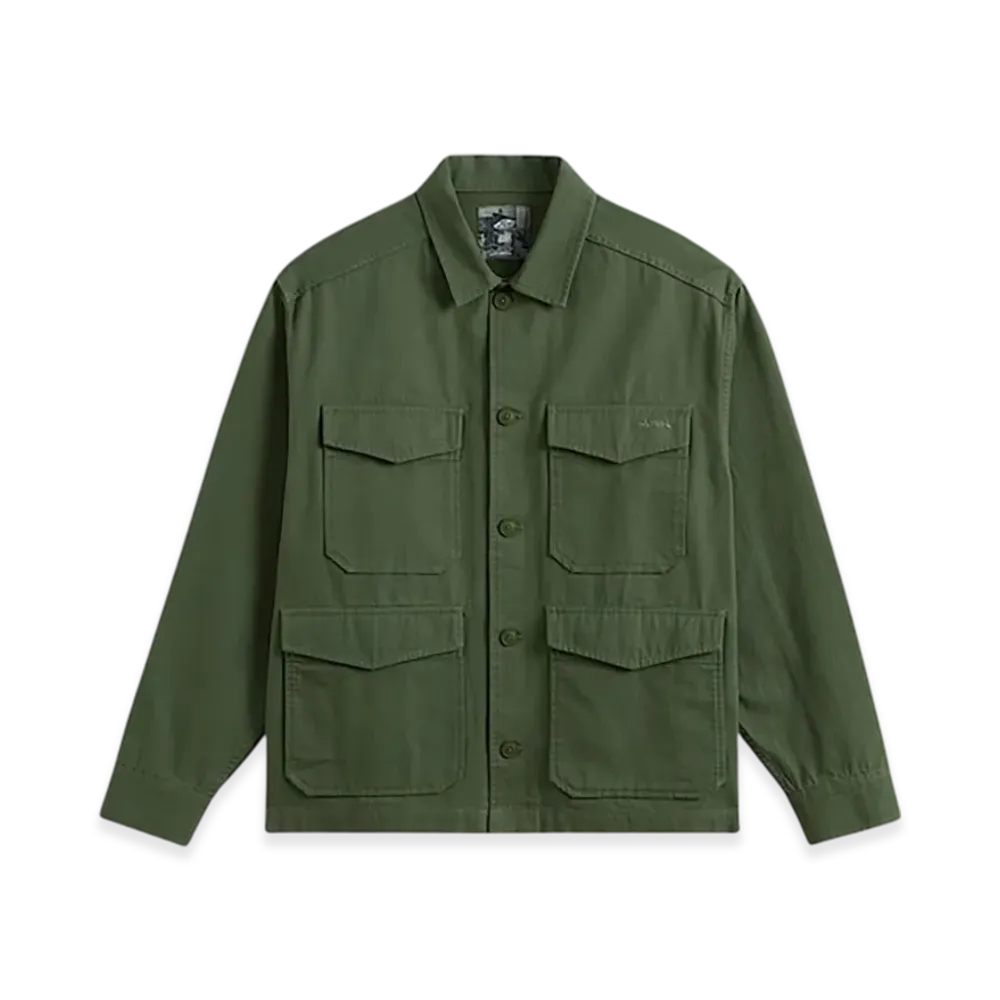 VANS Skate Atiba Haze Military Overshirt "Pine Forest"