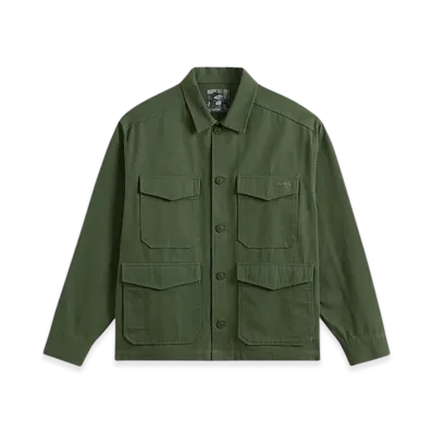 VANS Skate Atiba Haze Military Overshirt "Pine Forest"