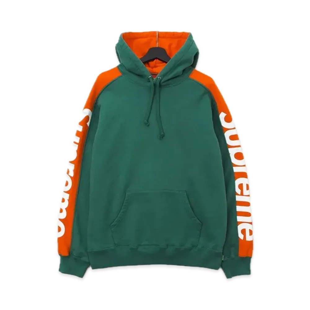 Supreme Sideline Hooded Sweatshirt "Green"