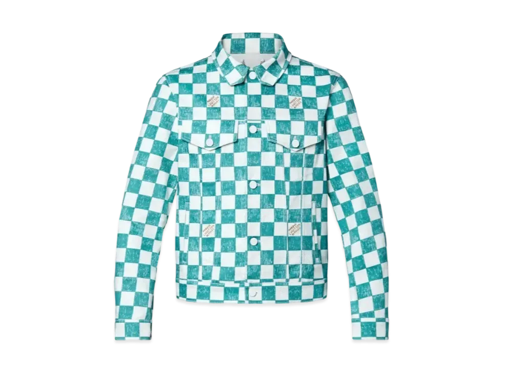 Louis Vuitton Damier Denim Trucker Jacket