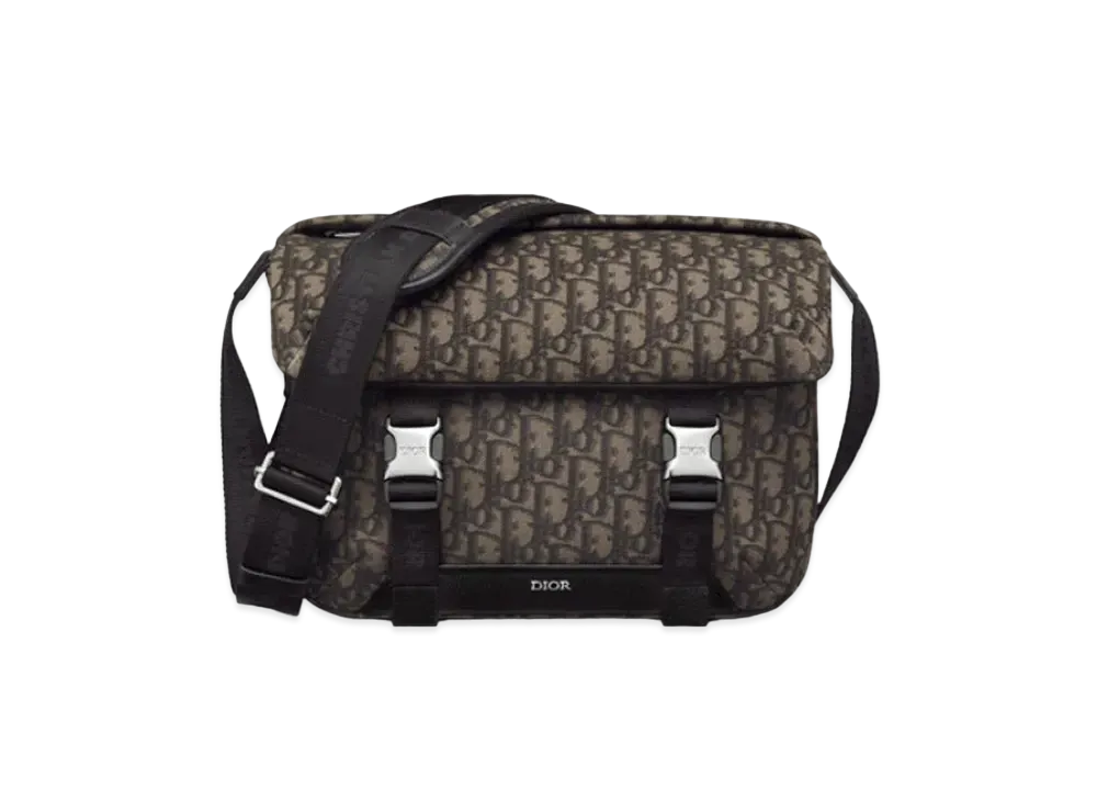 Dior Dior Explorer Messenger Bag Dior Oblique Jacquard "Ebony/Black"