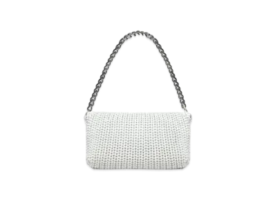BALENCIAGA Metro Medium Tote Bag "Off White"