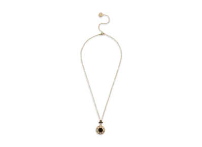 Dolce&Gabbana Necklace With Rhinestone Pendant "Gold"