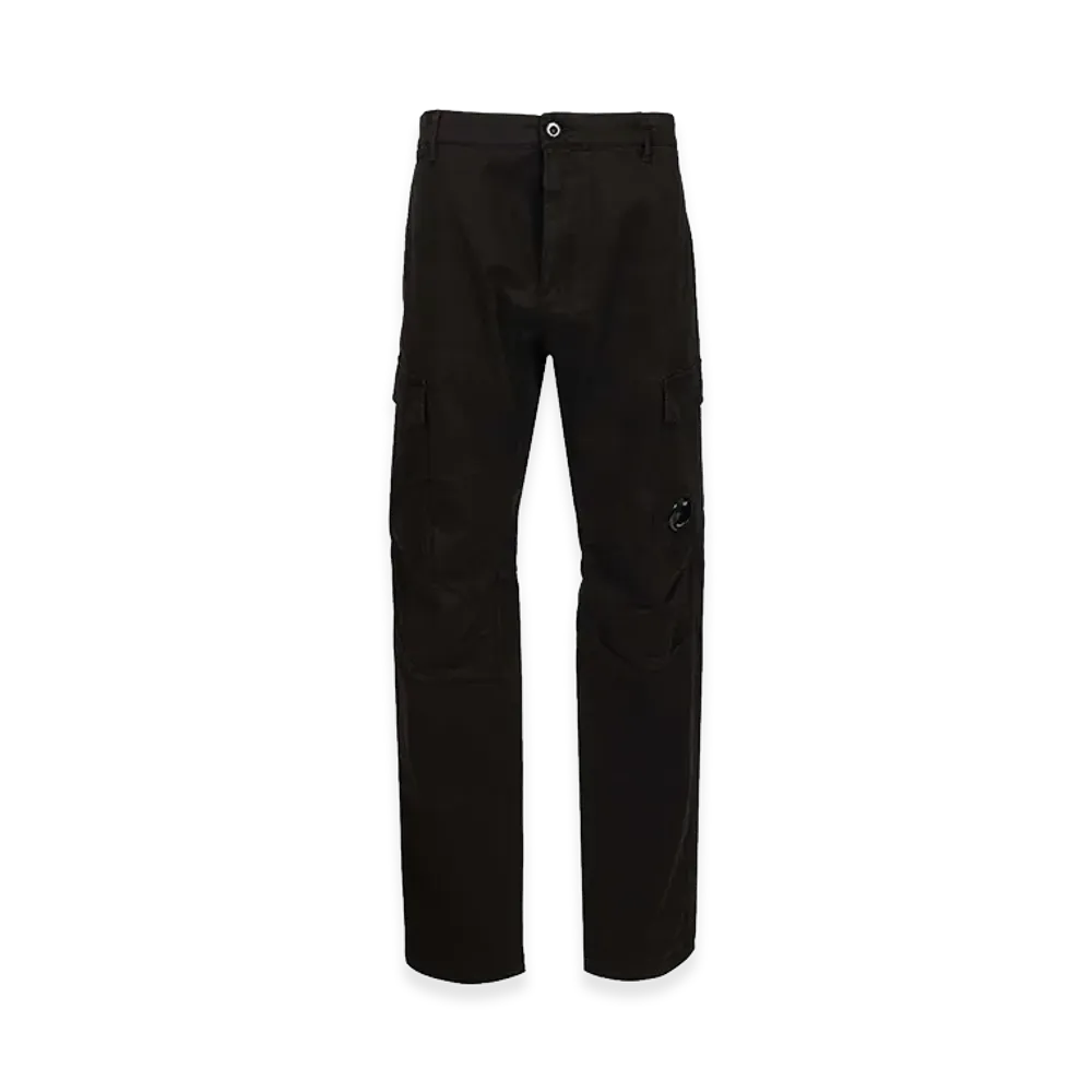 C.P. Company "Stretch Sateen" Cargo Pants "Black"