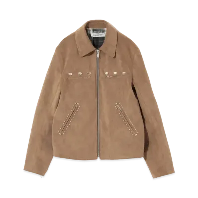 UNDERCOVER Micro Suede Blouson "Beige"