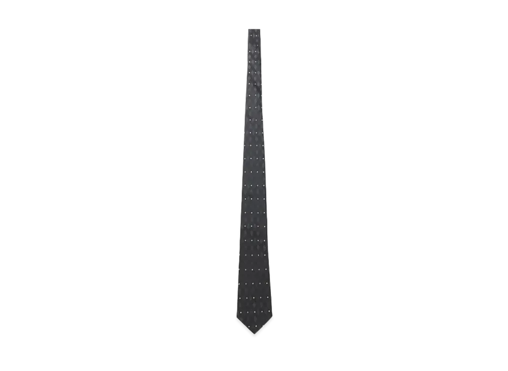 Yohji Yamamoto Pour Homme DOT JQ DERBY TIE A "Gray"