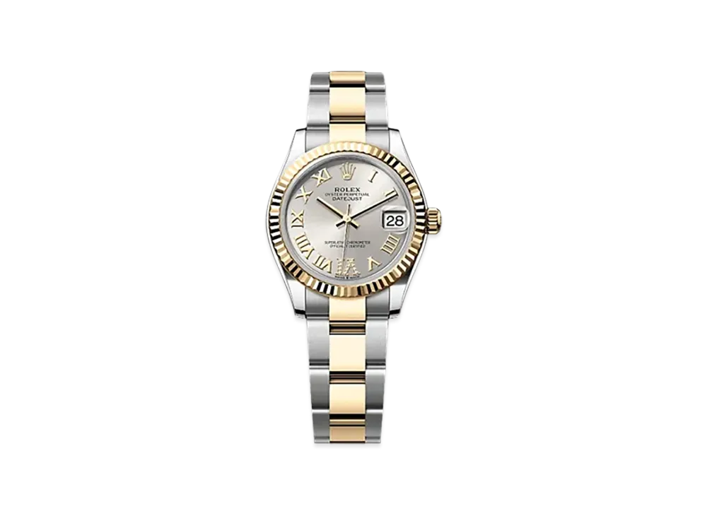 ROLEX Datejust 31mm Oystersteel & Yellow Gold 278273 "Silver"