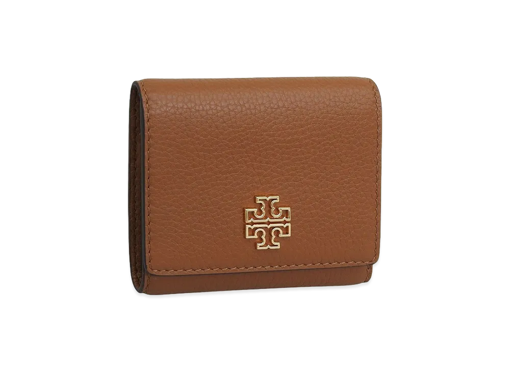 TORY BURCH Britten Compact Wallet "Moose"