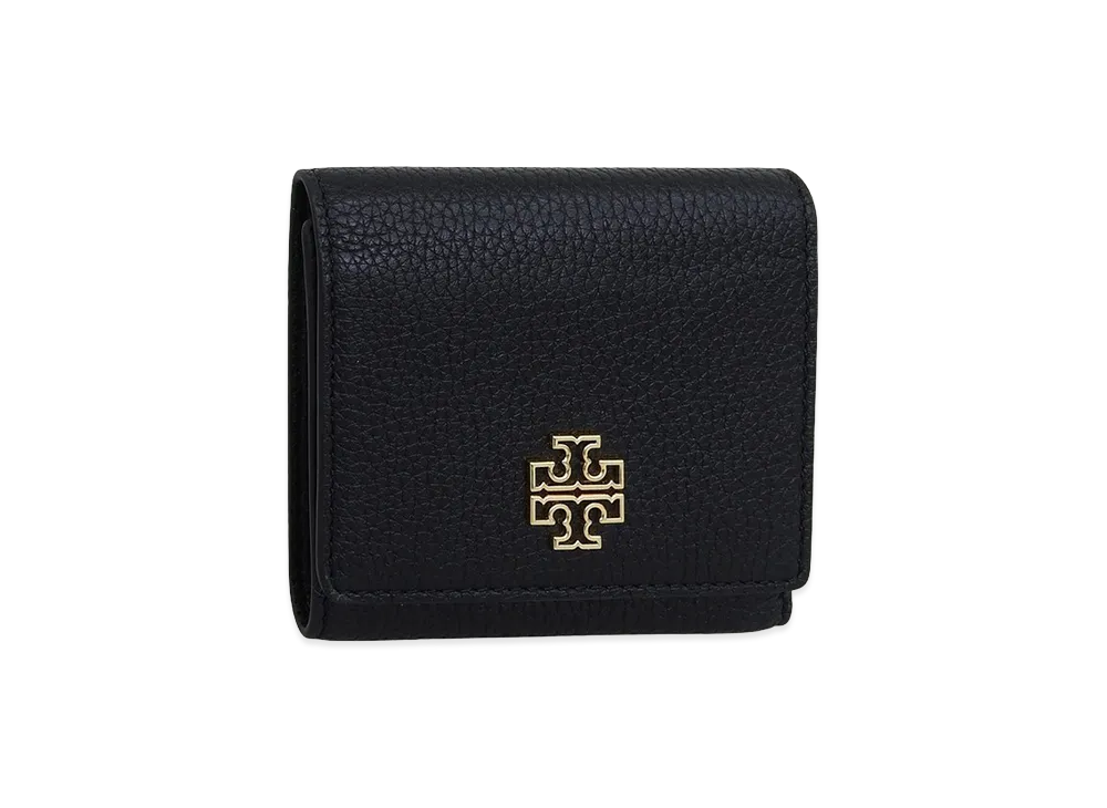 TORY BURCH Britten Compact Wallet "Black"