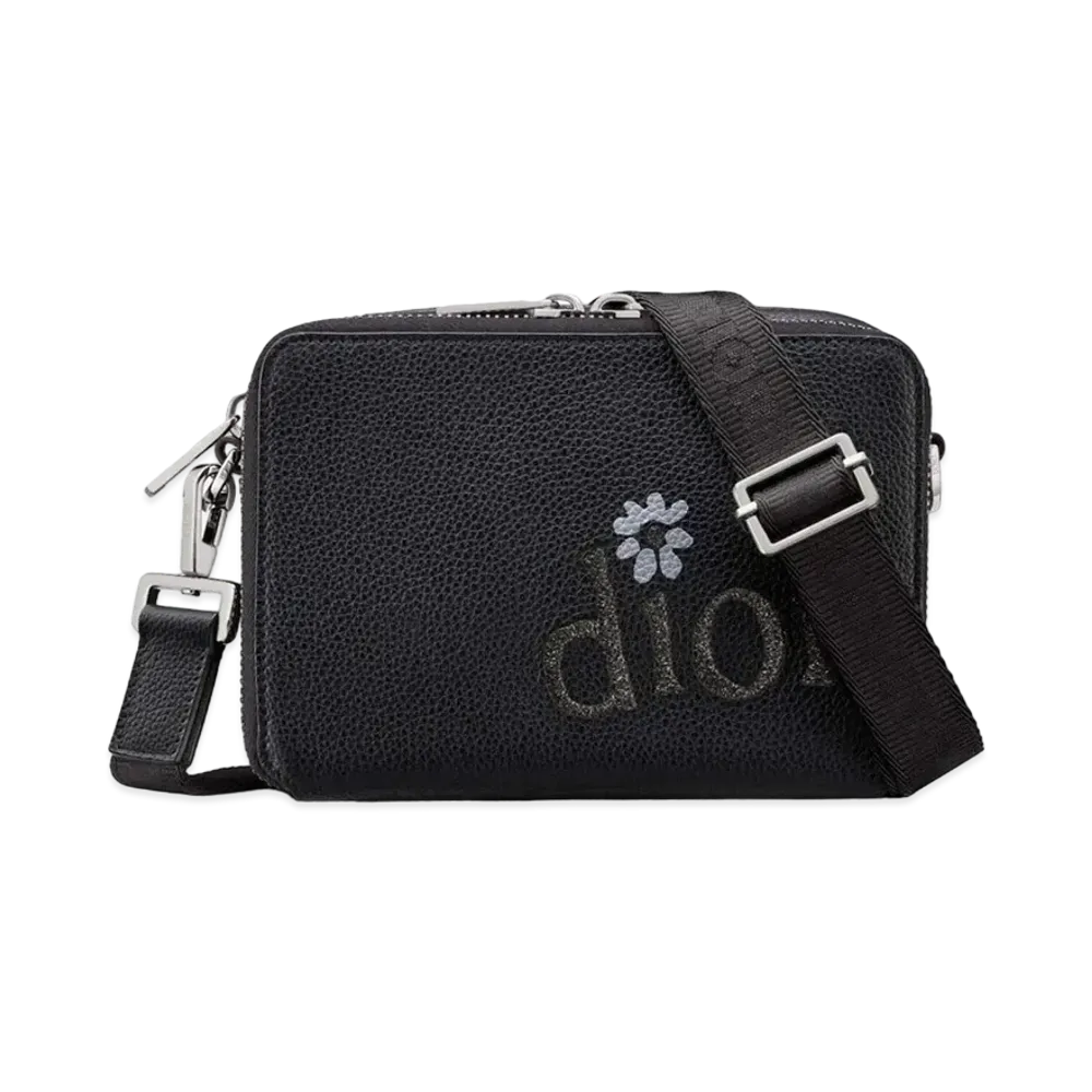 Dior By Erl Pouch Strap Grained Calfskin "Black"
