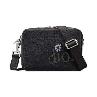 Dior By Erl Pouch Strap Grained Calfskin "Black"