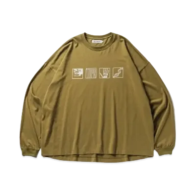 TIGHTBOOTH Evolution Long Sleeve T-shirt "Olive"