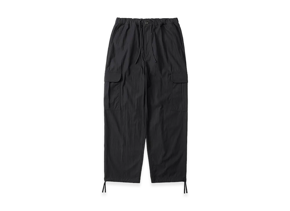 everyone Cotton Nylon Cargo Pants "Black"