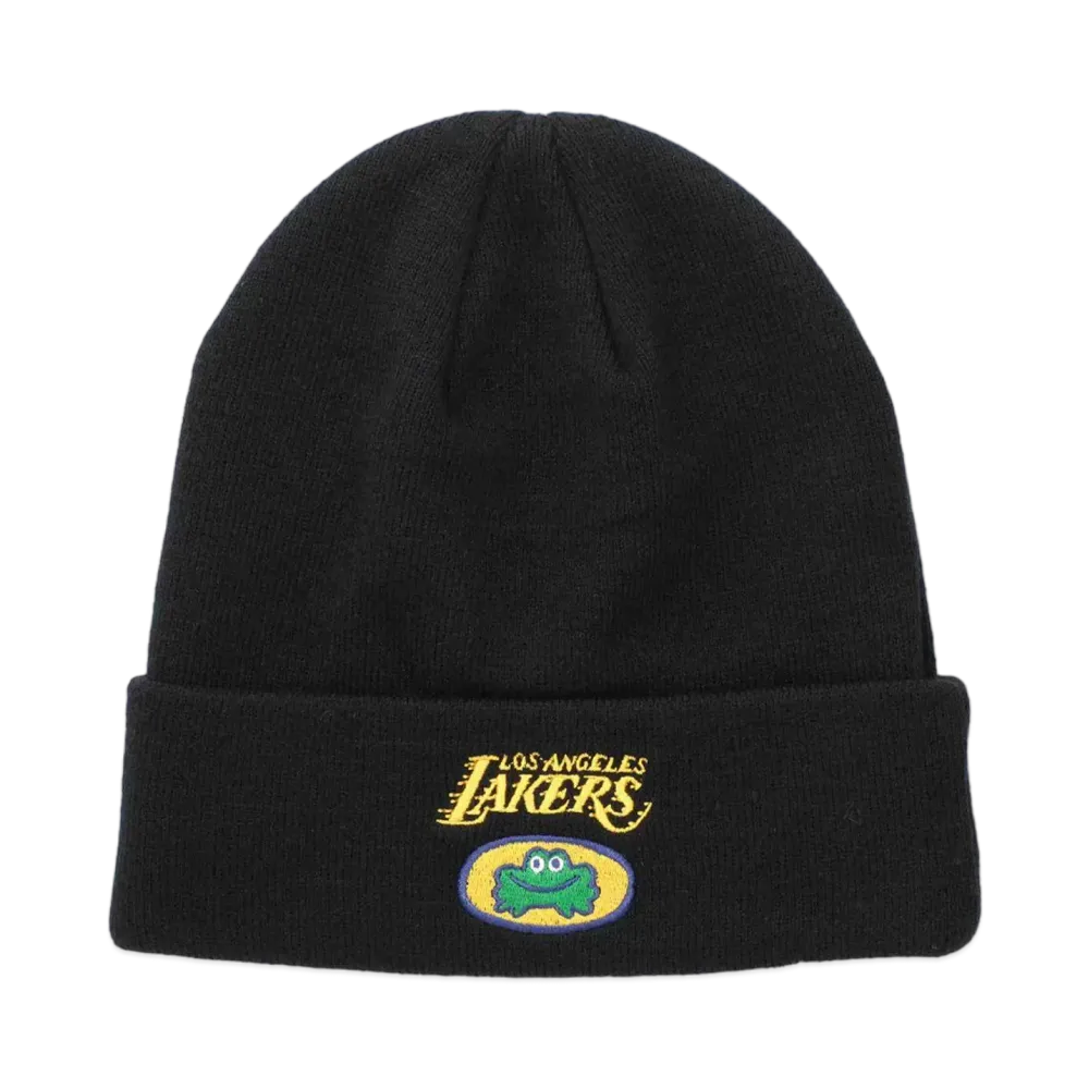 WIND AND SEA x NBA CHAMPIONS x PARAPPA THE RAPPER Knit Cap Lakers "Black"
