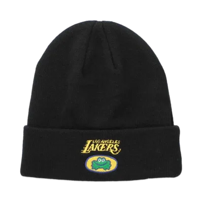 WIND AND SEA x NBA CHAMPIONS x PARAPPA THE RAPPER Knit Cap Lakers "Black"