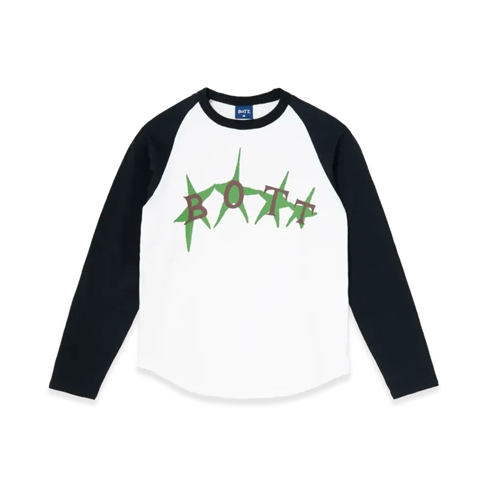 BoTT Stars Raglan L/S Tee "White"