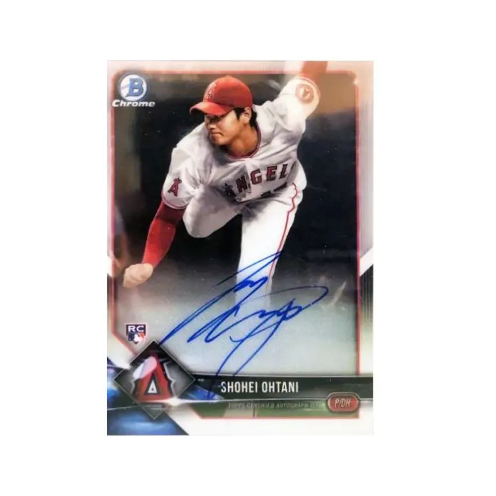 大谷翔平 直筆サイン入り [CRA-SO](2018 トップス ボウマン クローム)