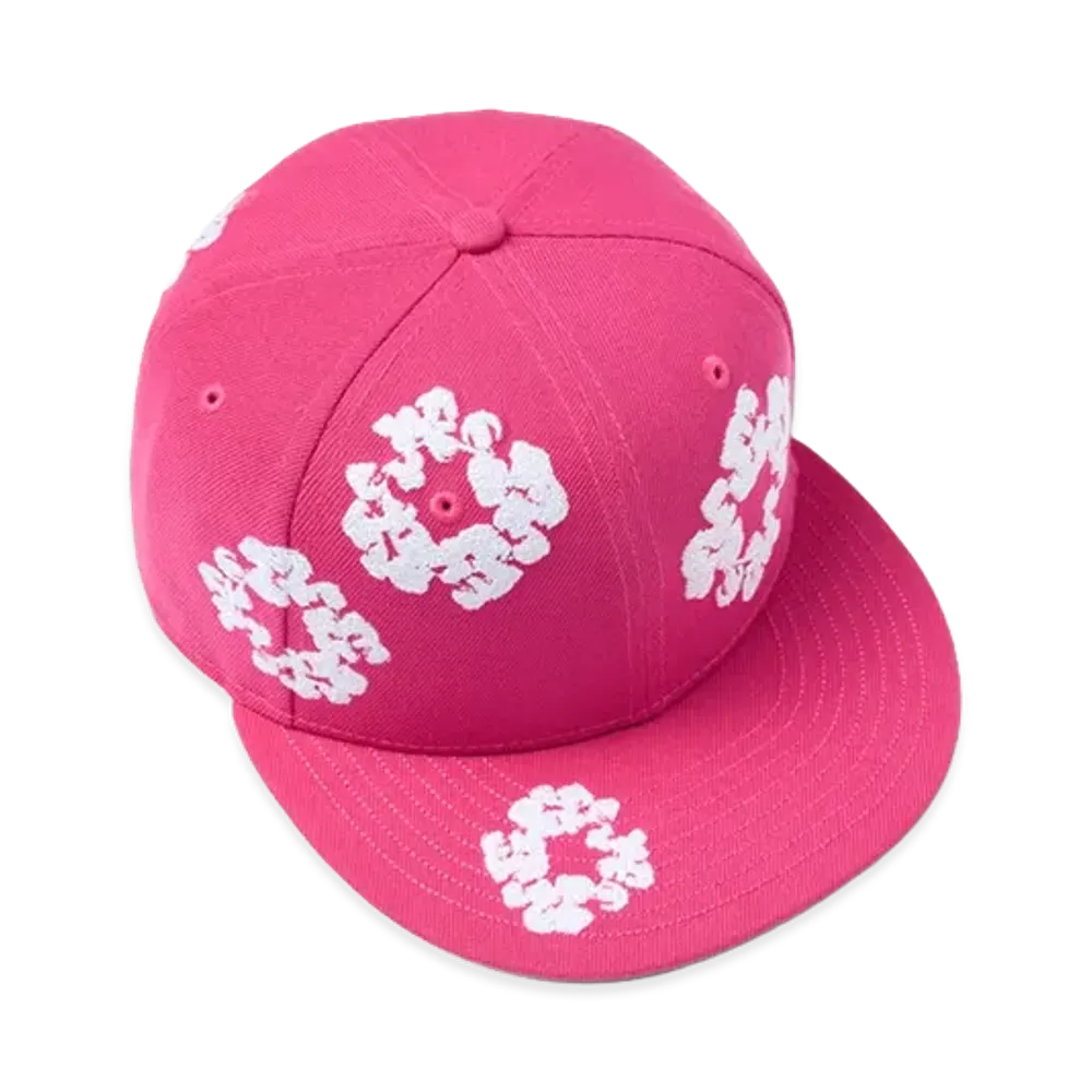 DENIM TEARS Cotton Wreath New Era 59Fifty Fitted Cap "Pink"