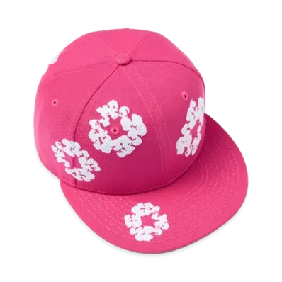 DENIM TEARS Cotton Wreath New Era 59Fifty Fitted Cap "Pink"