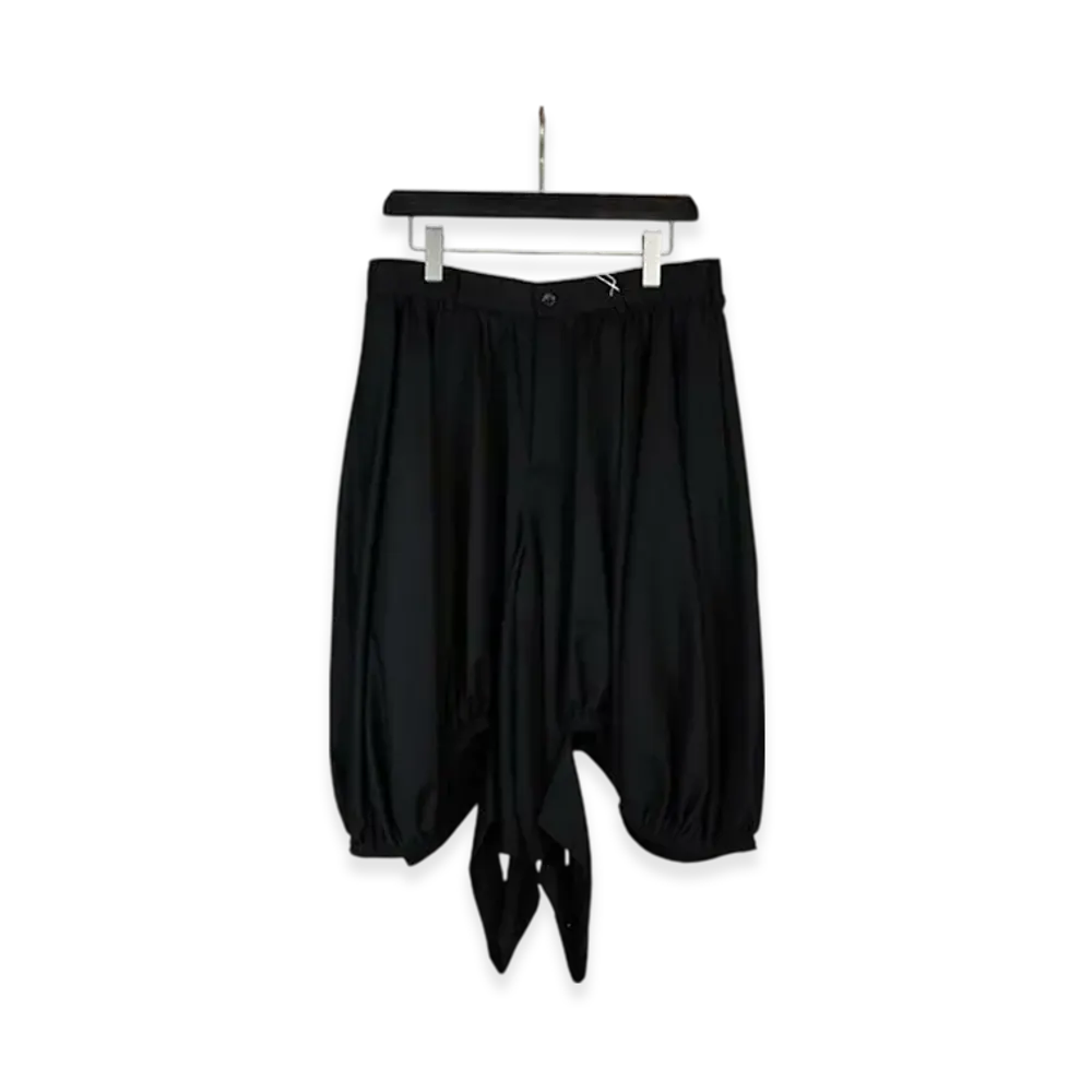 COMME des GARCONS HOMME PLUS Balloon-Style Deformed Sarouel Shorts "Black"