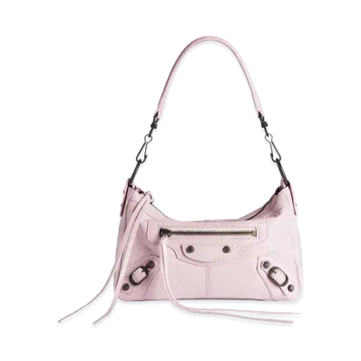 BALENCIAGA Women's Le City Moto Mini "Petal Pink"