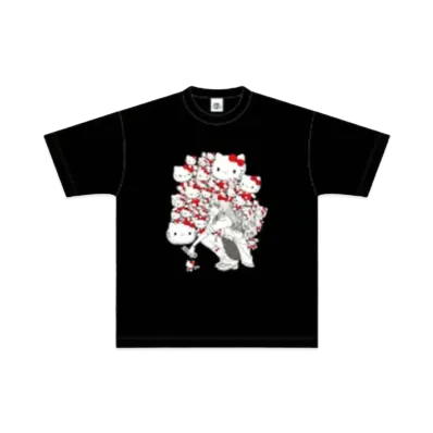 Sanrio x Junji Ito Gyal Tomie Rugged T-Shirt "Black"
