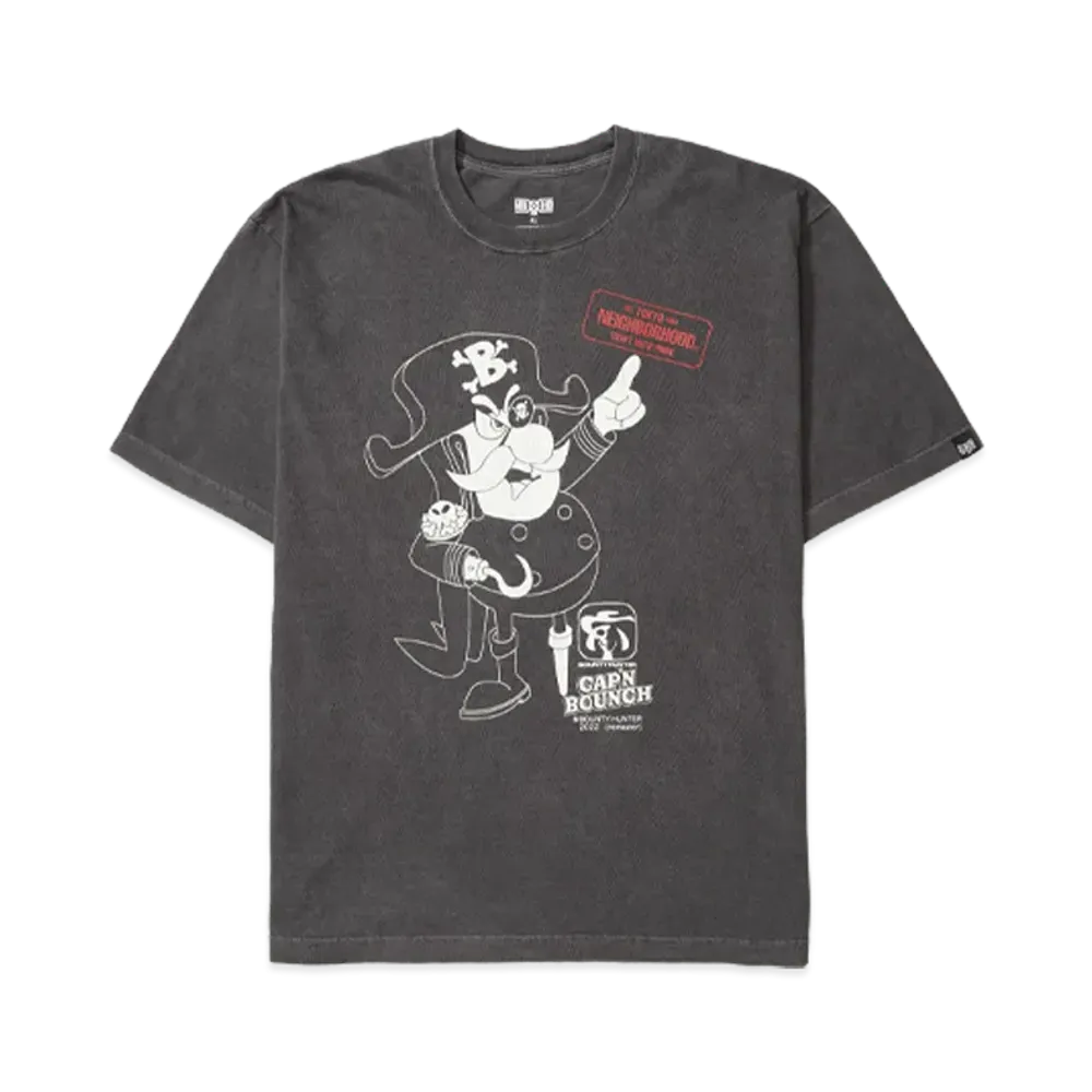NEIGHBORHOOD x BOUNTY HUNTER Tee SS-1 "Black"