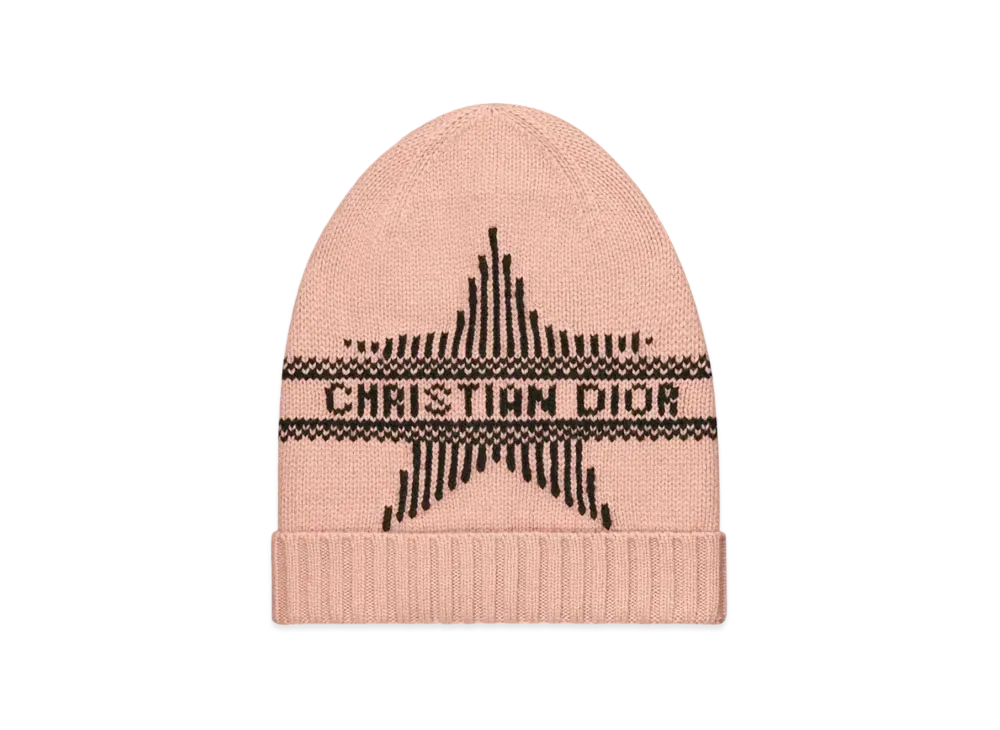 Dior DiorAlps Beanie Wool and Cashmere "Rose/Black"