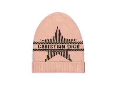 Dior DiorAlps Beanie Wool and Cashmere "Rose/Black"