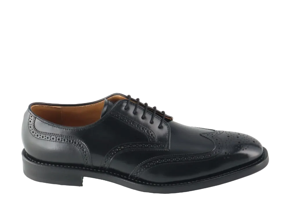 REGAL Wing Tip Calf Leather "Black" 15DLCJ