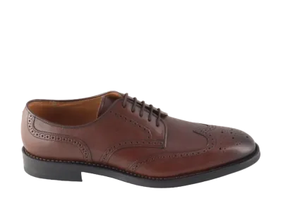 REGAL Wing Tip Calf Leather "Dark Brown" 15DLCJ