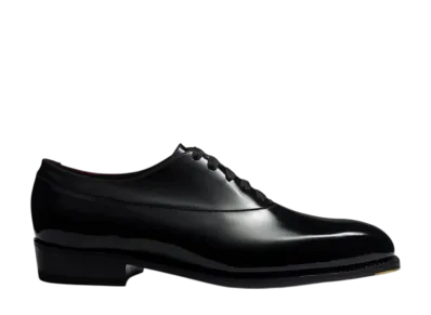 Opera De Paris x J.M.Weston Asymmetric Oxford #148 "Black Patent Calf"