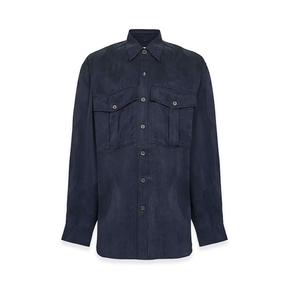 DRIES VAN NOTEN Shirts "Blue"