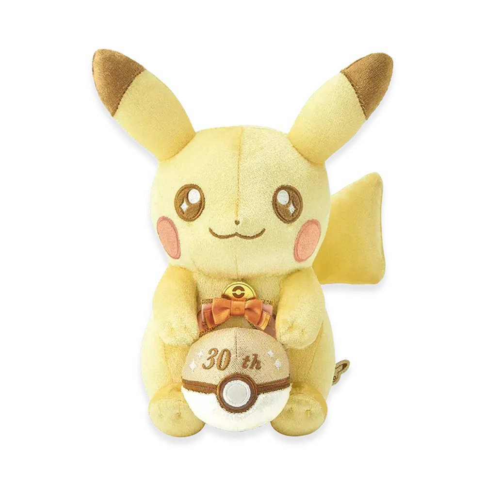 The Pokemon Company -Pokemon- 30th Anniversary Shiny Pikachu Plush