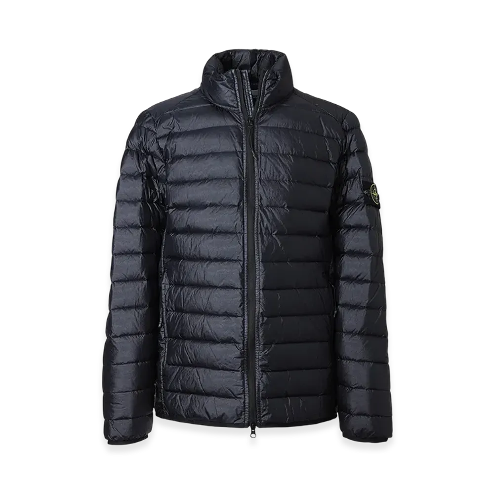 Stone Island Down Jacket 42424 Loom Woven Chambers R-Nylon Down "Navyblue"