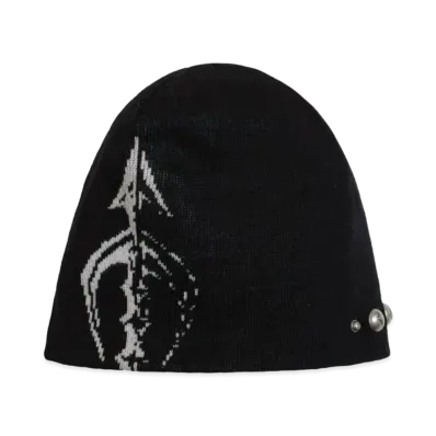 THUG CLUB Iron spear pin Beanie "Black"