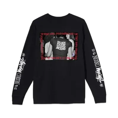 Stussy × Union 30TH Best Fuckin Sound L/S Tee "Black"