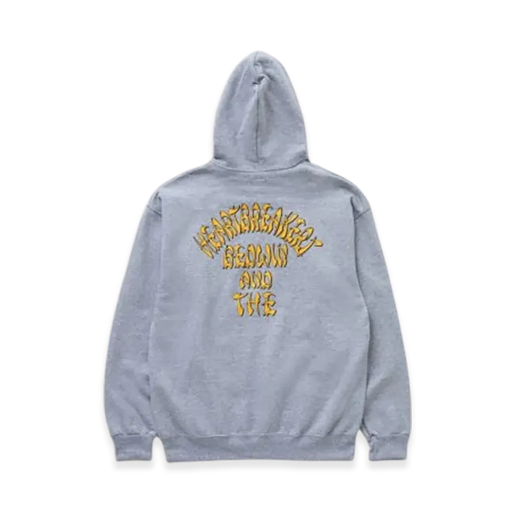 BEDWIN & THE HEARTBREAKERS L/S Hooded Sweat Snowy "Grey"