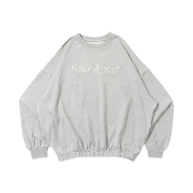 HTH glitter sweat "GRAY"