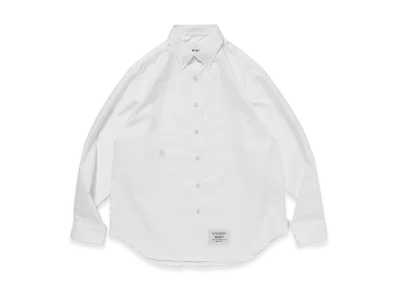 WTAPS BD LS 02 / LS / CTPL. Oxford. RF "White"