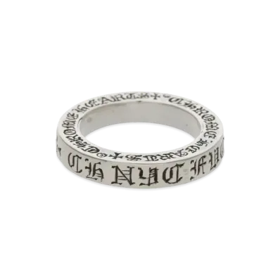 Chrome Hearts Spacer Ring FUCK YOU 3mm NYC Exclusive "Silver"