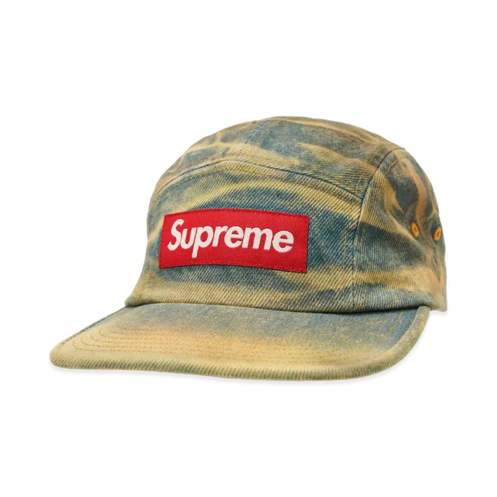 Supreme Denim Camp Cap "Dirty Indigo"