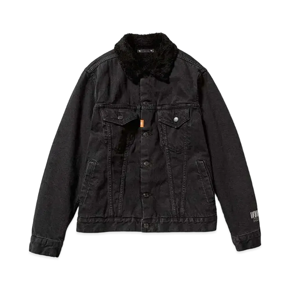 WIND AND SEA x MINEDENIM DENIM BOA GJKT "Black"