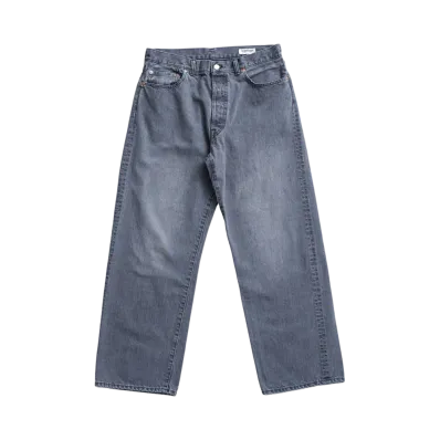 RHC Ron Herman Black Wide Denim "Gray"