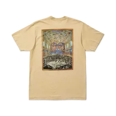 UNDEFEATED SISTINE CHAPEL S/S TEE - 80310 "Beige"