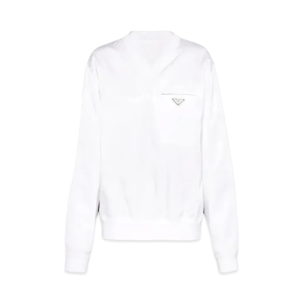 ADIDAS FOR PRADA RE-NYLON SWEATSHIRT "White"